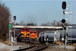 Meeting a coal train